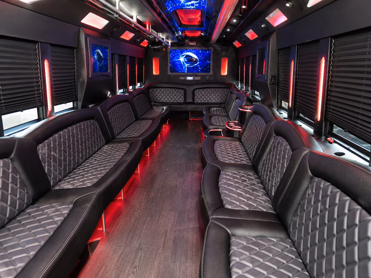 Columbus Bachelor & Bachelorette Transportation party bus exterior