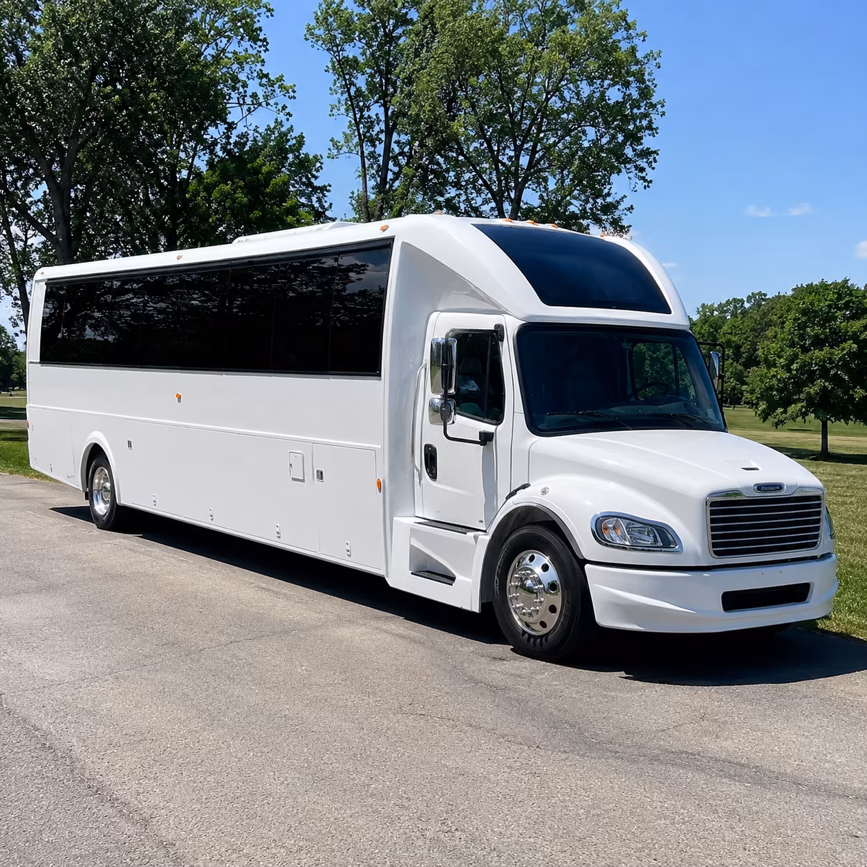 Columbus Concert & Music Festival Transportation party bus exterior