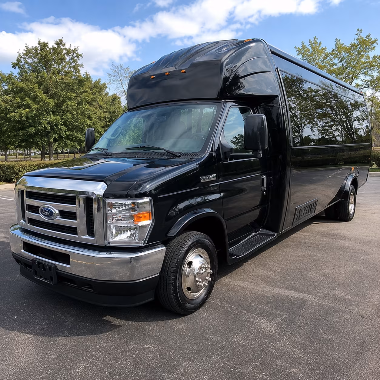 Columbus Concert & Music Festival Transportation party bus exterior