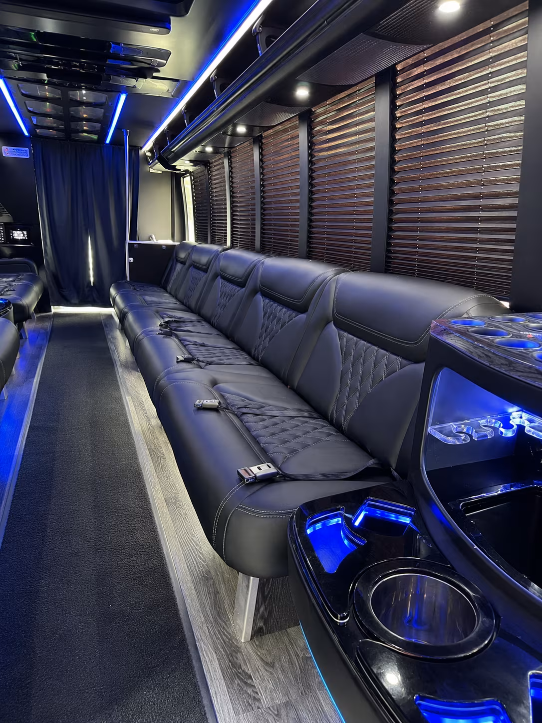 Columbus Concert & Music Festival Transportation party bus exterior