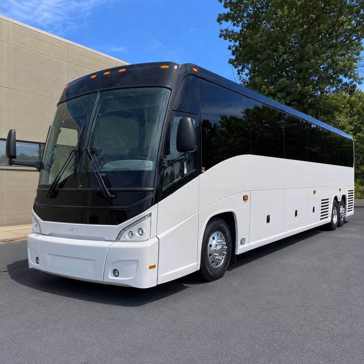 Columbus Corporate Transportation party bus exterior