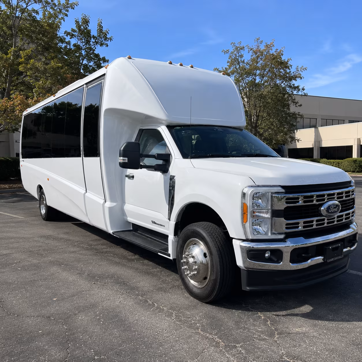 Columbus Corporate Transportation party bus exterior