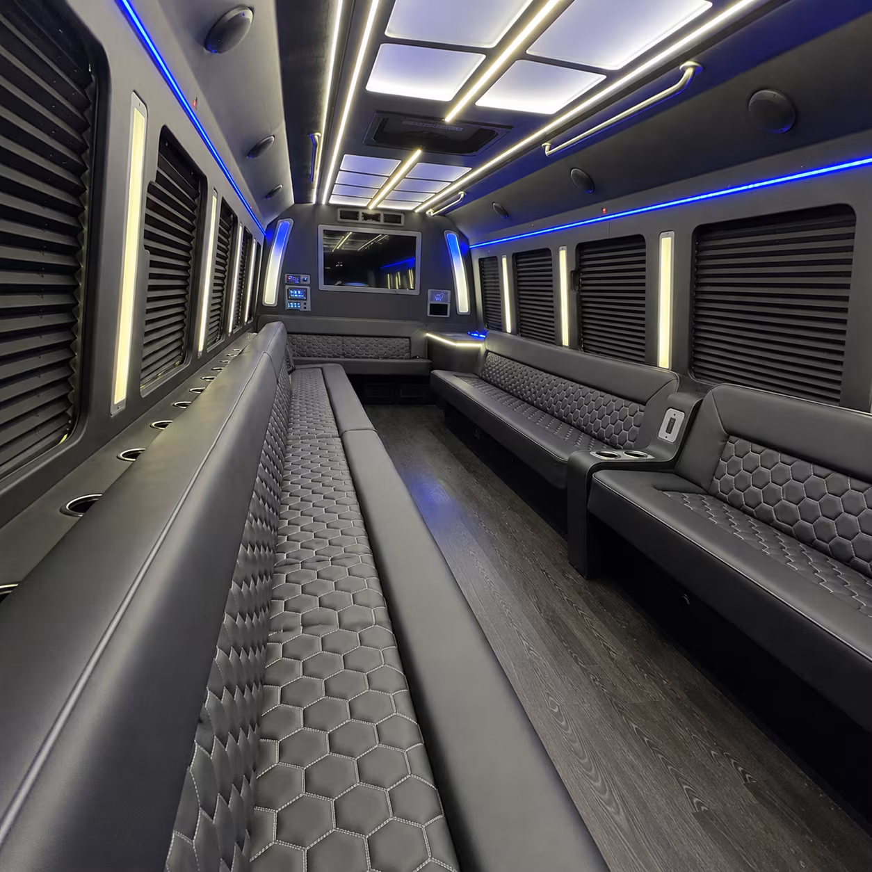 Columbus Private Event Transportation onboard seating