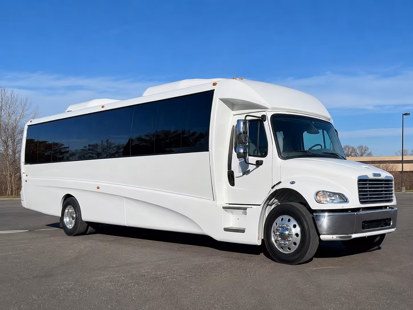 Columbus Prom & Homecoming Transportation party bus exterior