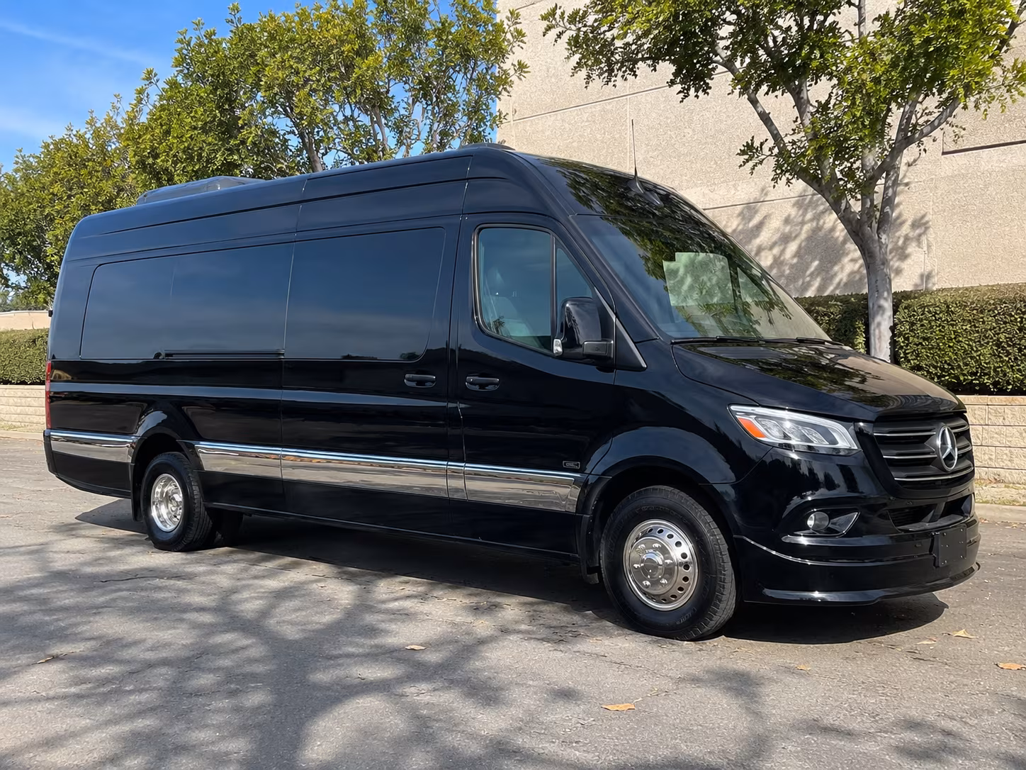 Columbus School Event Transportation party bus exterior