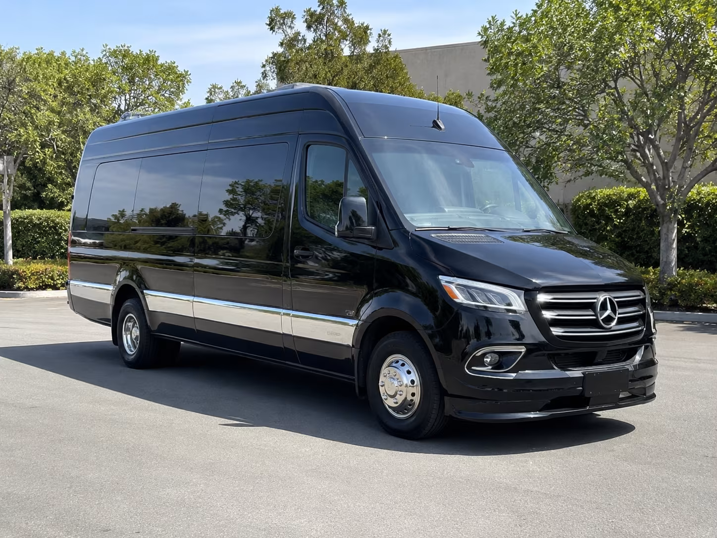 Columbus School Event Transportation party bus exterior