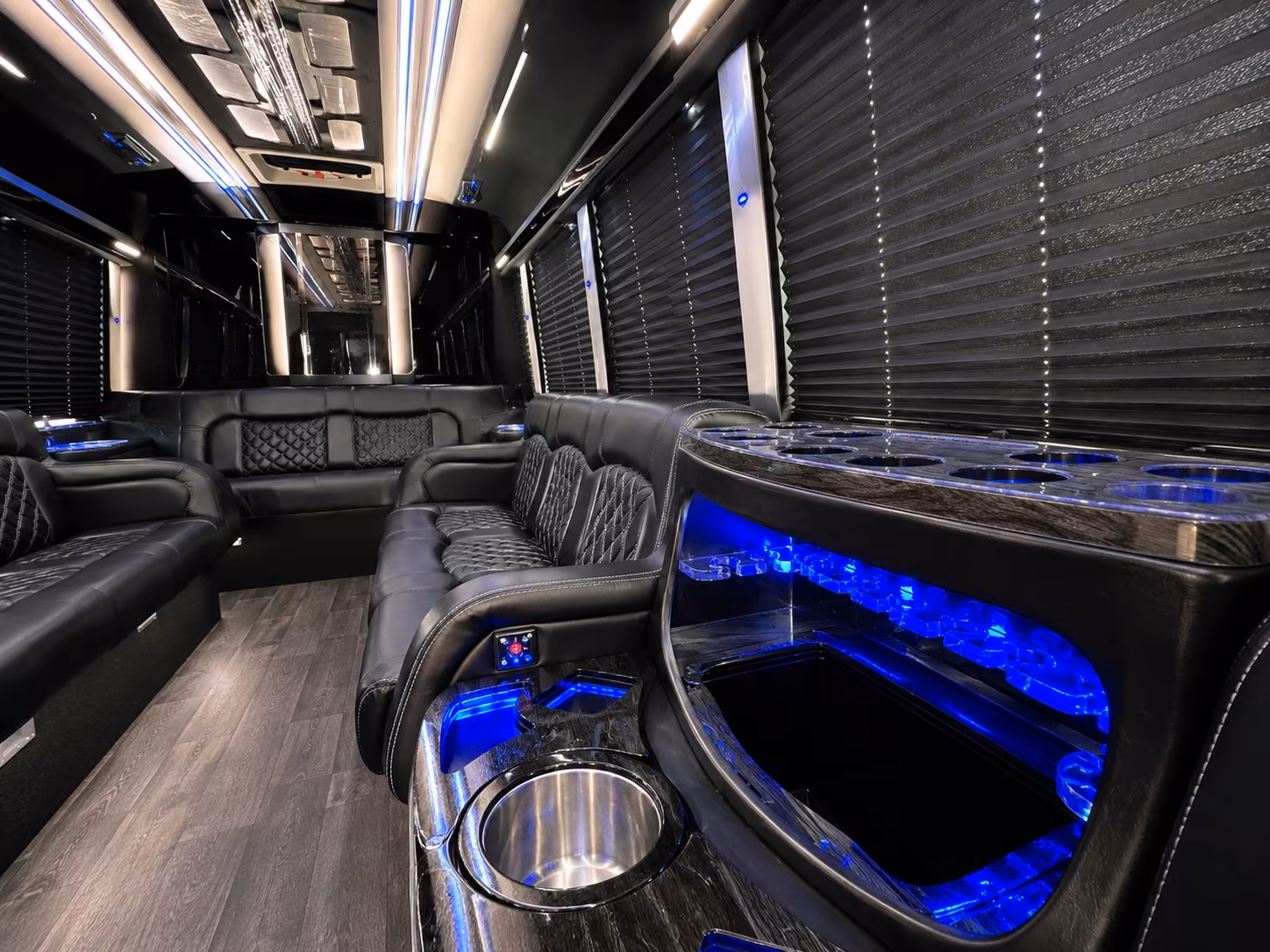 Columbus Winery Tour & Pub Crawl Transportation party bus exterior