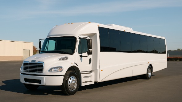 Exterior of Charter Bus Company Atlanta's 28 Passenger Party Bus in Atlanta