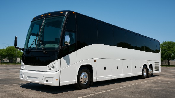 Exterior of Charter Bus Company Columbus's 45 Passenger Charter Bus in Columbus