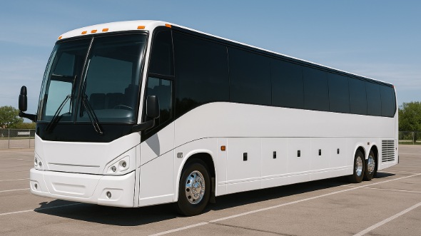 Exterior of Charter Bus Company Atlanta's 50 Passenger Party Bus in Atlanta