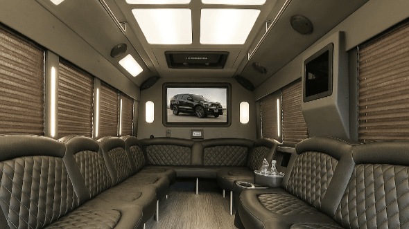 columbus 28 passenger party bus rental